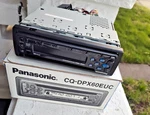 Panasonic CQ-DPX60EUC High Powe Cd Player Receiver Mxe Car Audio Open Box. Fixed Price $199.00.