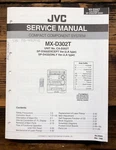 Jvc MX-D302T Stereo Service Manual *original*. Fixed Price $14.97.
