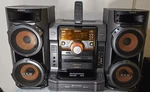 Sony LBT-ZX6 Mini Hi-fi Stereo System With 5-DISC Cd Changer Speakers R.control. Fixed Price $545.00.