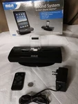 Rca RI173 Speaker Charging Dock For Apple Iphone 4 & 3GS. Fixed Price $22.00.