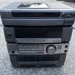 Aiwa CX-ZR525U Cd Stereo Dual Cassette Receiver Tray Jammed/for Repairs Parts. Fixed Price $34.85.