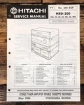 Hitachi HRD-200 Stereo Service Manual *original*. Fixed Price $14.97.